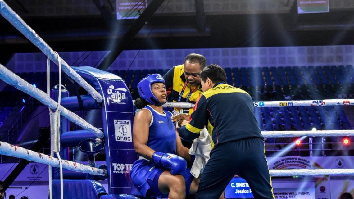 Jessica Caicedo, la palmirana que hizo historia al colgarse la plata en el Mundial de Boxeo en Nueva Delhi