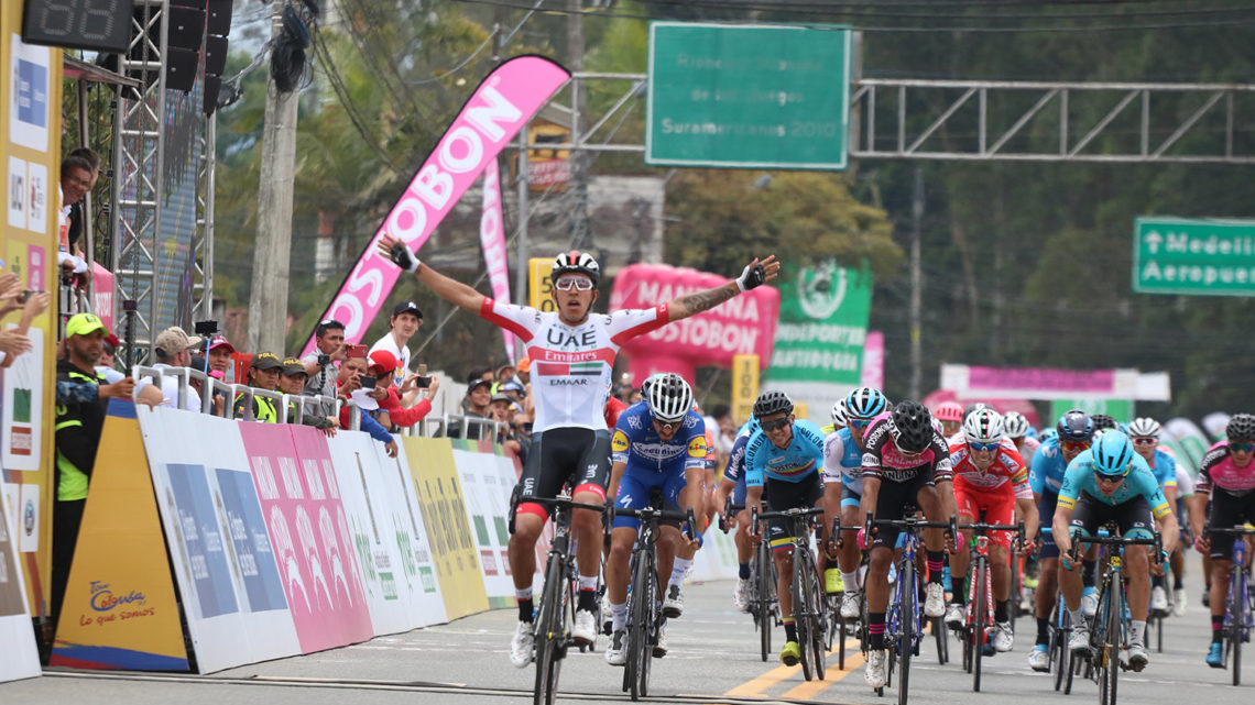 Molano ganó en Llanogrande y ‘Rigo’ volvió a ser el líder del Tour Colombia 2.1