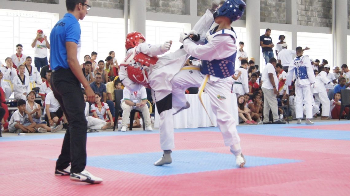 La reserva del taekwondo  combatió con gran nivel en Juegos Departamentales 2019