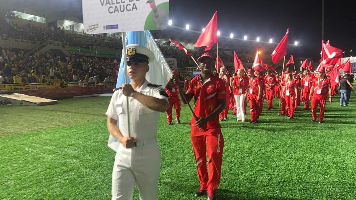 Gran entusiasmo del Valle en su desfile de apertura en Juegos Nacionales 2019