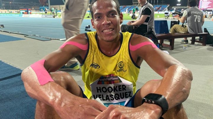 Vallecaucano Dixon Hooker: campeón mundial de los 400 metros planos en Dubai