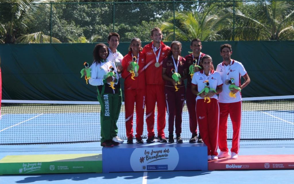 El tenis de campo, otro deporte dorado del Valle en los Juegos Nacionales 2019