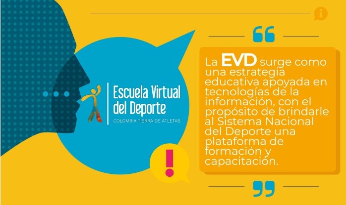 Mindeporte lanzó este miércoles en Bogotá la Escuela Virtual del Deporte