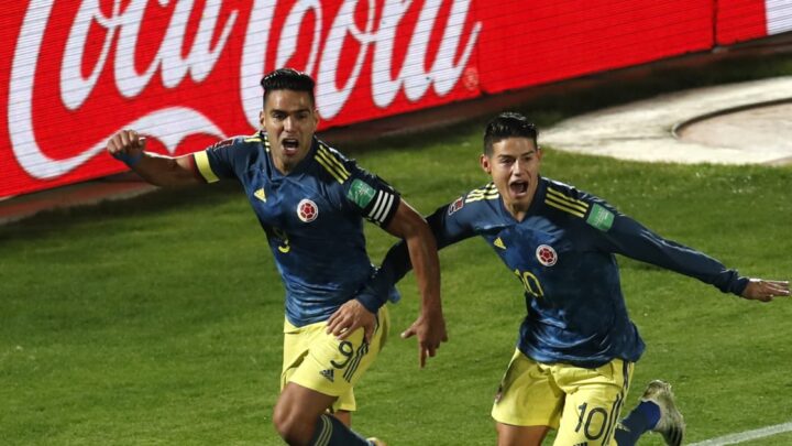 Colombia le empató 2-2 a Chile en Santiago por la segunda fecha hacia Qatar