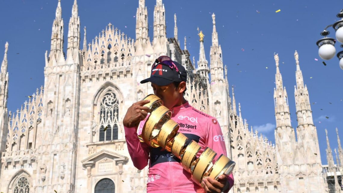 Egan Bernal, otro grande que queda en la historia como campeón del Giro de Italia