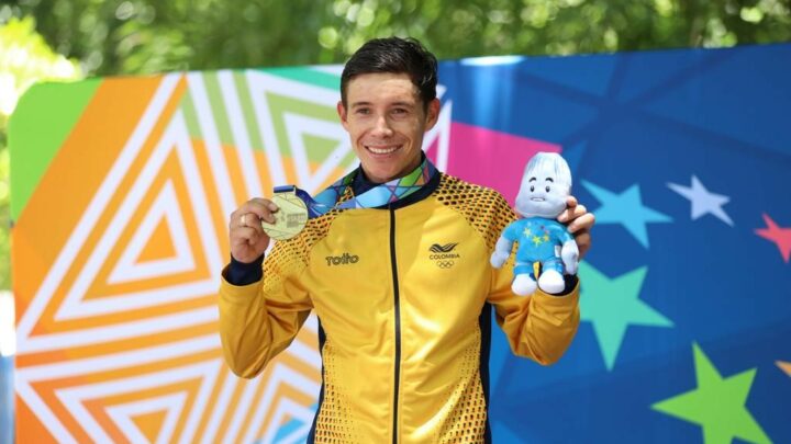 ‘Supermán’ y Wálter: 1-2 para Colombia, en la CRI de los Juegos Centroamericanos