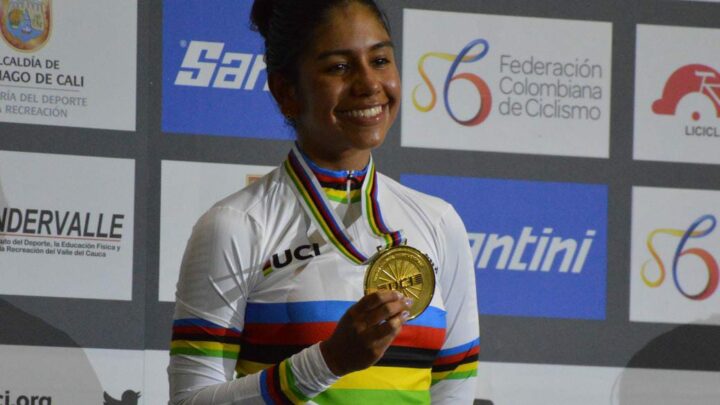 Colombia premia al público con oro en Ómnium y plata en Velocidad de Mundial  UCI