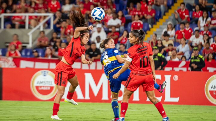 América debutó con empate 1-1 ante Boca Juniors en la Copa Libertadores Femenina