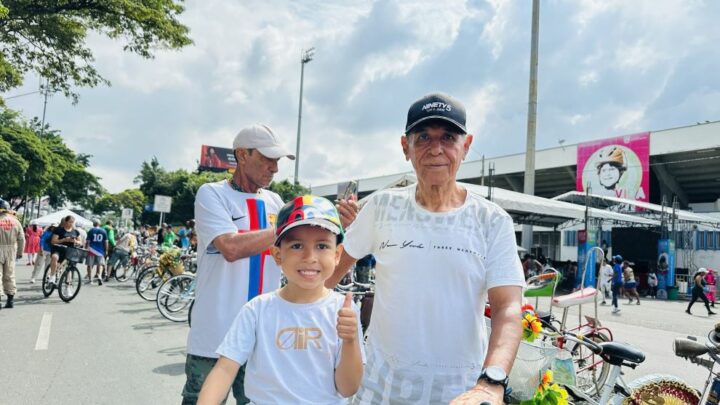 Ciclovida de Cali destaca la importancia del ejercicio físico en las personas mayores