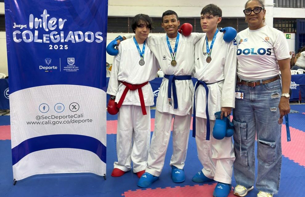 El karate entregó los campeones de la fase municipal de los Juegos Intercolegiados Cali 2025