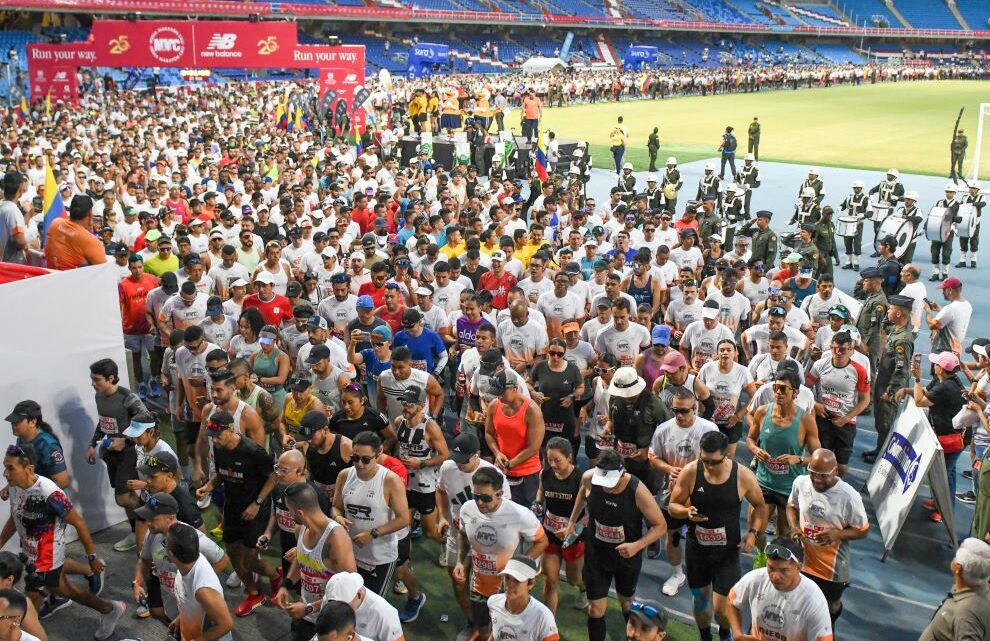 La Media Maratón de Cali celebró 25 años y reunió a 16.000 ‘runners’ en la ‘Sucursal del cielo’