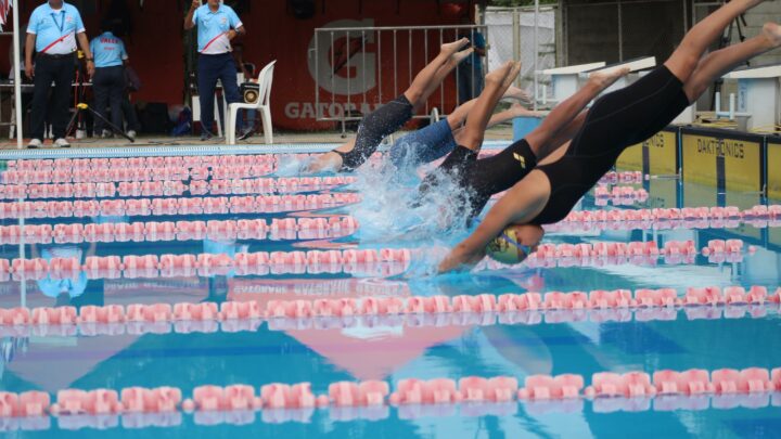 La natación se estrenó con 5 oros para el actual campeón y Cali sigue arriba en los Juegos Departamentales